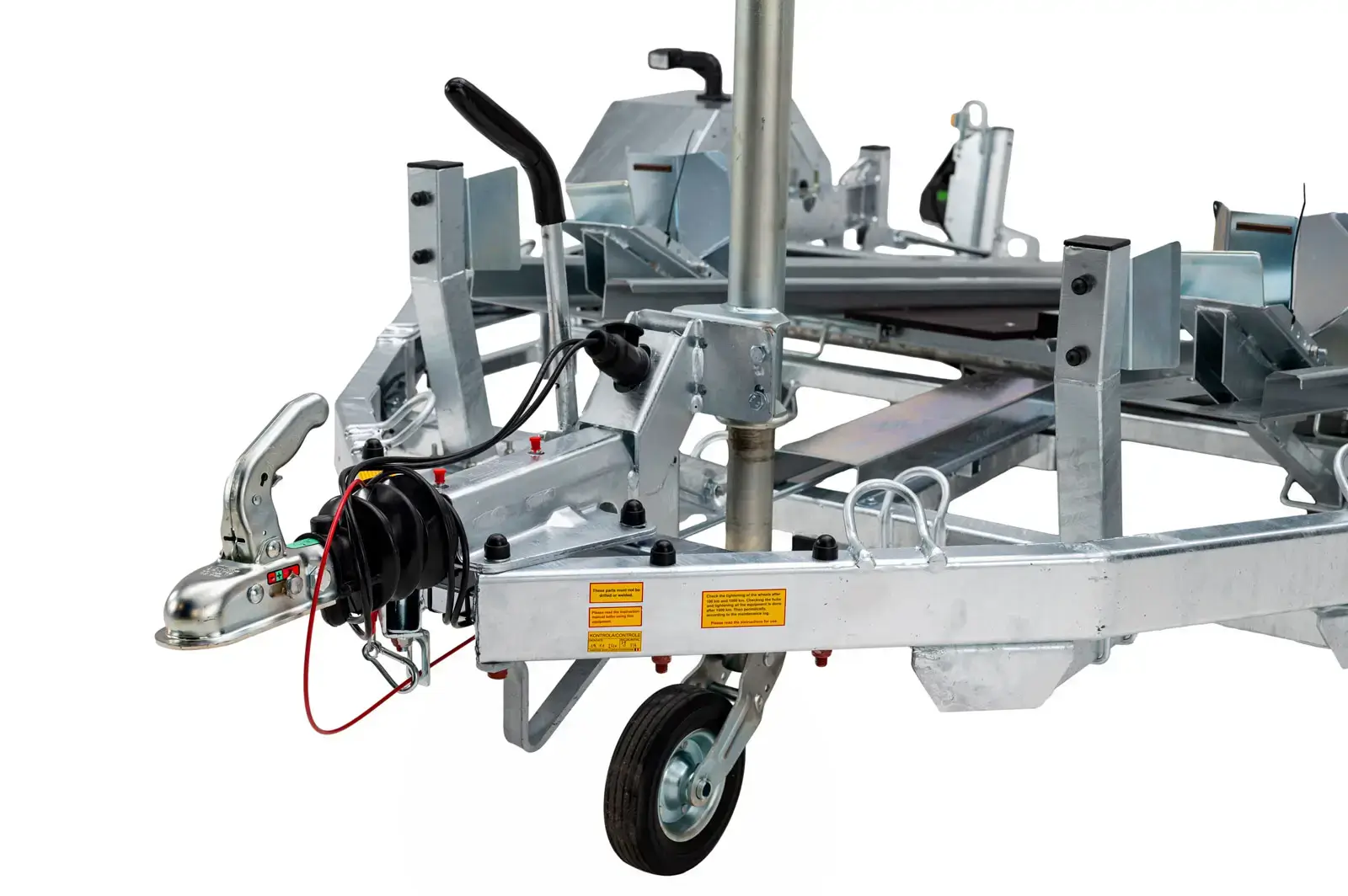 Remorque porte moto Debon Trailers vue arrière