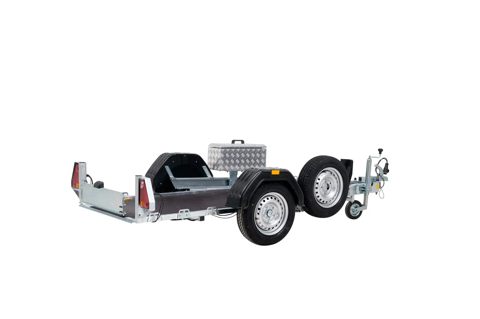 Caisse à outils porte moto Debon Trailers