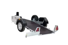 Remorque porte moto Debon Trailers vue arrière