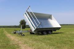 PW3.6 Debon trailers basculée sida